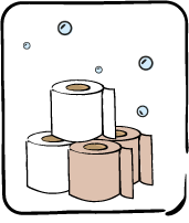 réapprovisionnement savon papier toilette 